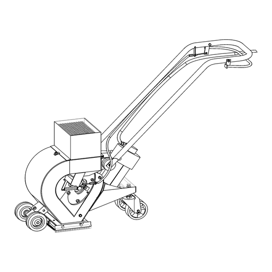 Blastrac 1-7D Operating Instructions Manual