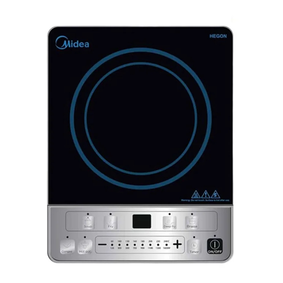 User Manuals: Midea FP-60ISL160WETL-N Induction Cooker