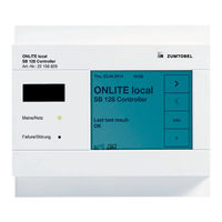 Zumtobel ONLITE local SB 128 Controller Operating Instructions Manual