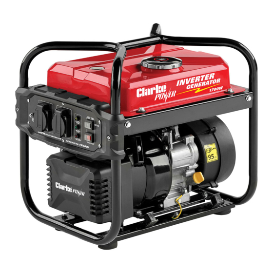 Clarke IG1700F Operation & Maintenance Instructions Manual