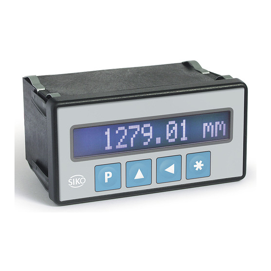 Siko MA48 Quick Start Manual