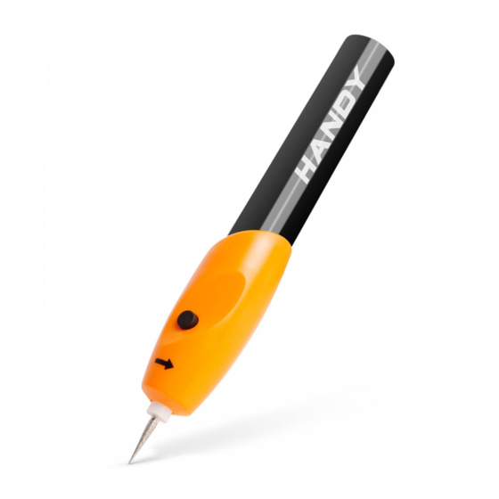 The Handy 10367 Engraving Pen Manuals