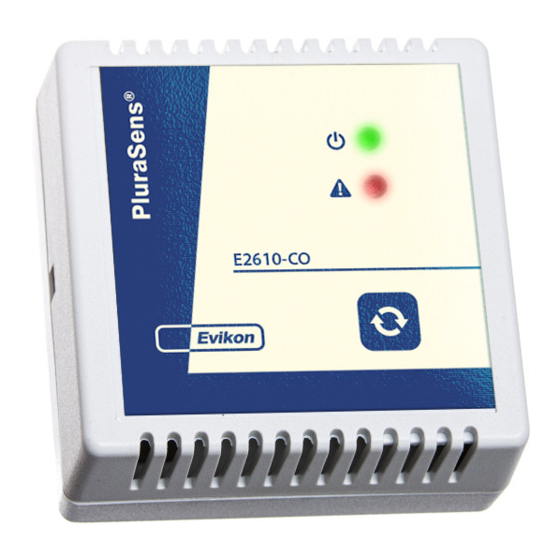 Evikon E2610-CO User Manual