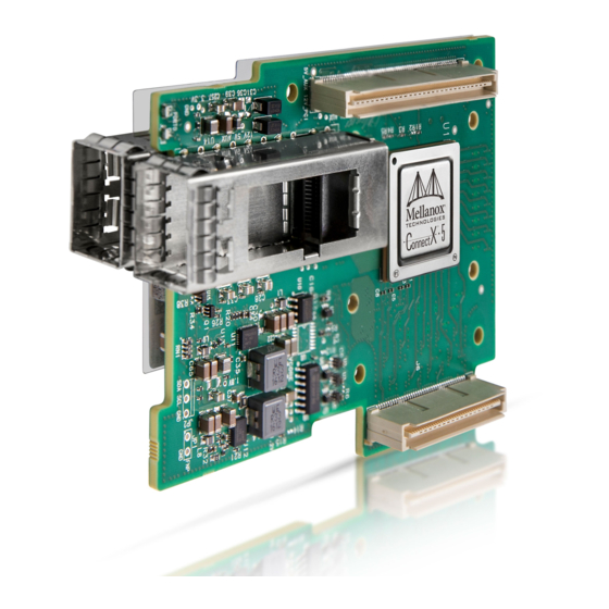 Nvidia MCX545B-CCUN Ethernet Adapter Card Manuals