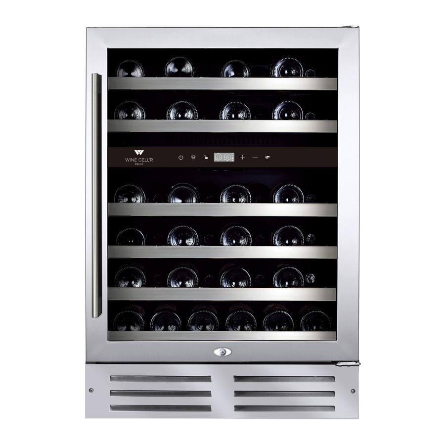 Wine Cell'R WC26SSTDZ5 Instruction Manual