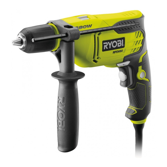 Ryobi RPD680 Original Instructions Manual