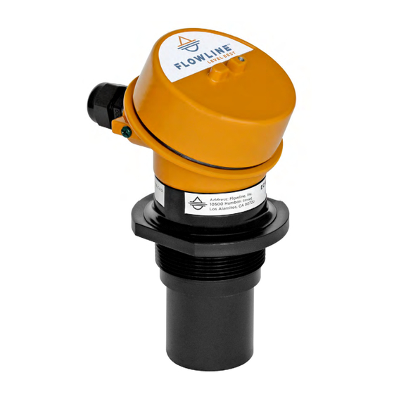 FlowLine EchoTouch US12 Series Quick Start Manual