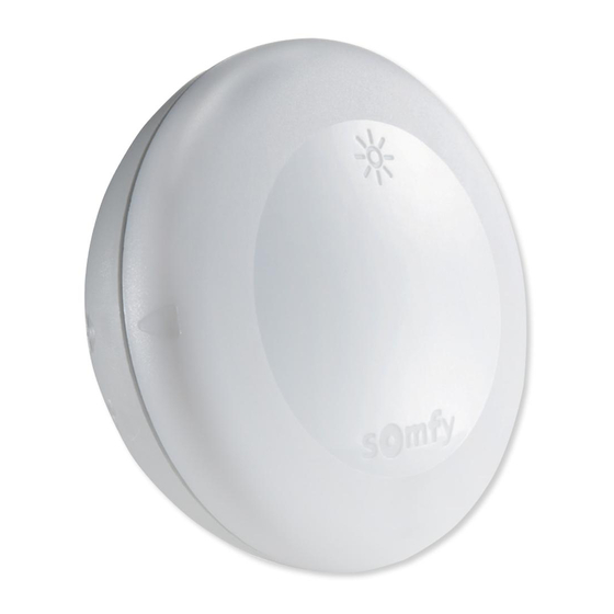 SOMFY Sunis WireFree Quick Start Manual