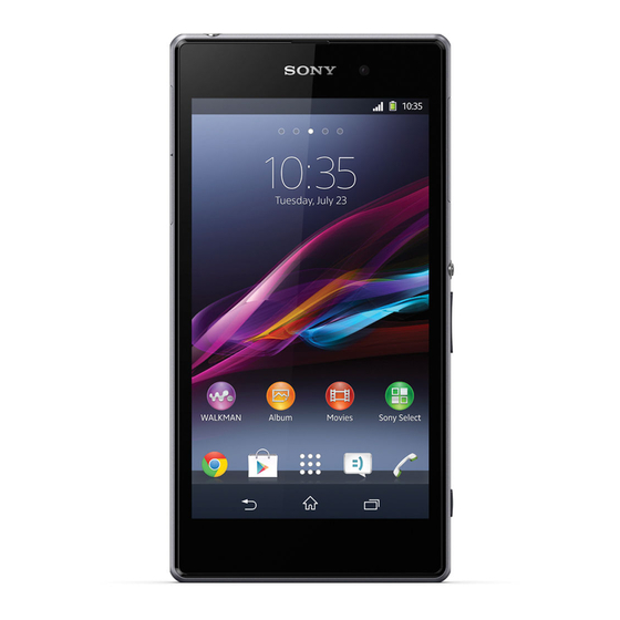 Sony Xperia C6906 Manuals