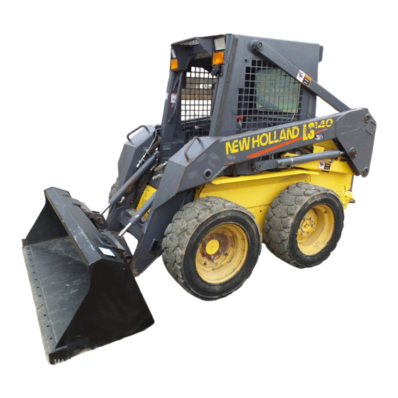 New Holland LS140 Workshop Manual