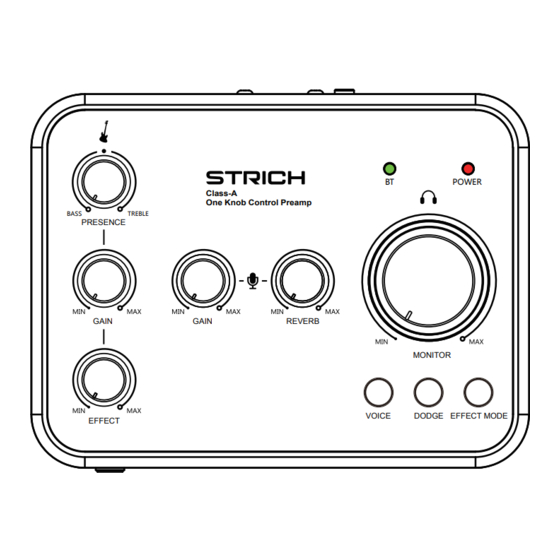 STRICH SC-1 User Manual