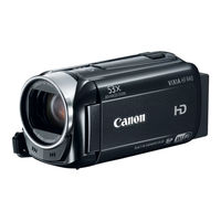 Canon VIXIA HF R40 Insrtruction Manual