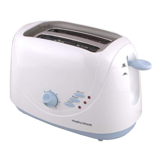 Morphy Richards AT-204 Instructions For Use Manual