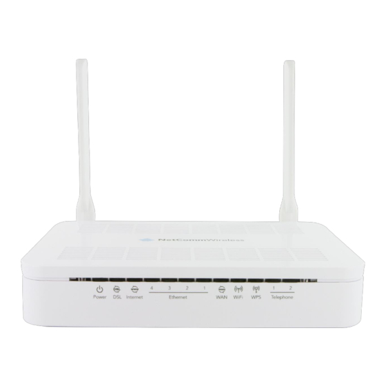 NetComm NF15ACV Quick Start Manual