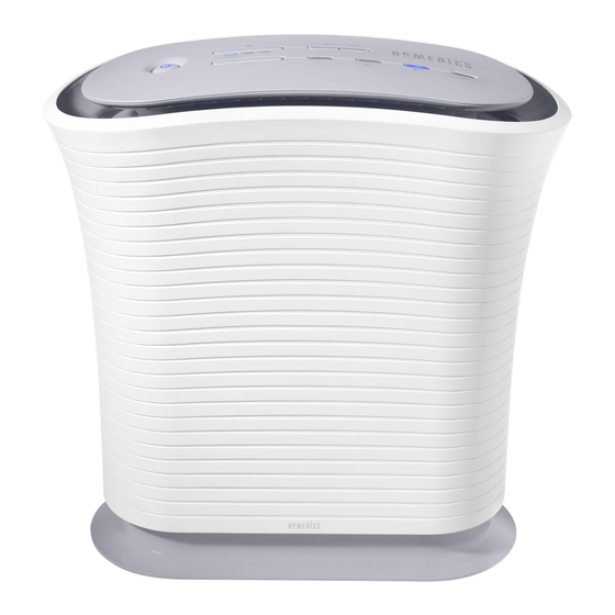 Homedics 4 in 1 deals air purifier manual