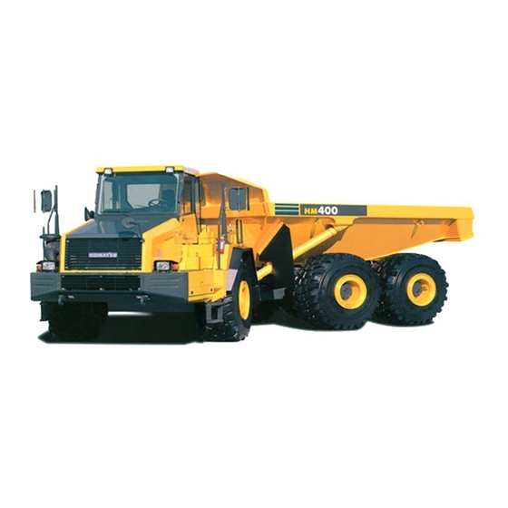 KOMATSU HM400-1 MANUAL Pdf Download | ManualsLib