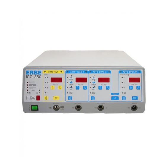 ERBE ICC 200 SERVICE MANUAL Pdf Download ManualsLib