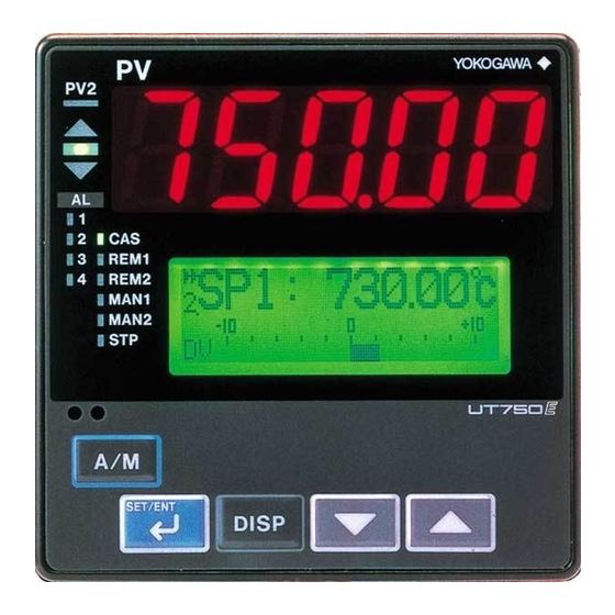 YOKOGAWA UT750 INSTRUCTION MANUAL Pdf Download | ManualsLib