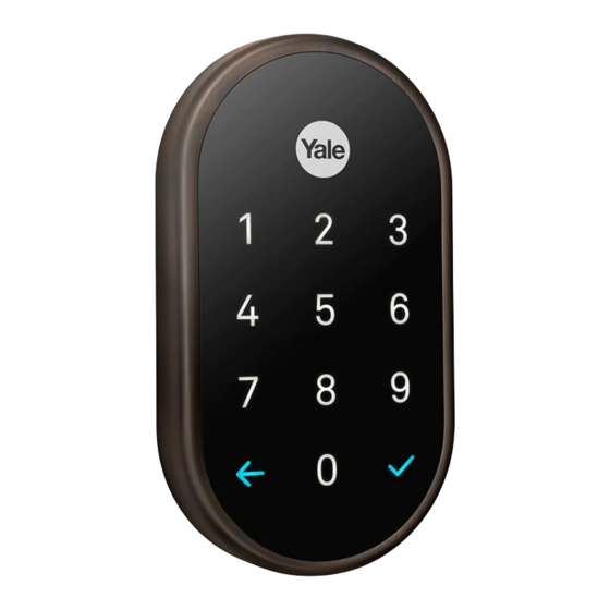 YALE NEST X LOCK PROGRAMMING, TROUBLESHOOTING MANUAL Pdf Download