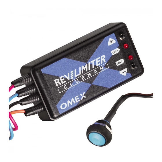 OMEX REV LIMITER TWIN COIL INSTALLATION AND USER INSTRUCTIONS Pdf