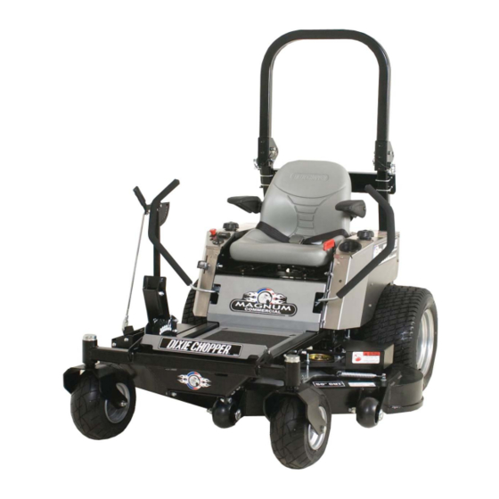 DIXIE CHOPPER MAGNUM EAGLE OWNER'S MANUAL Pdf Download ManualsLib