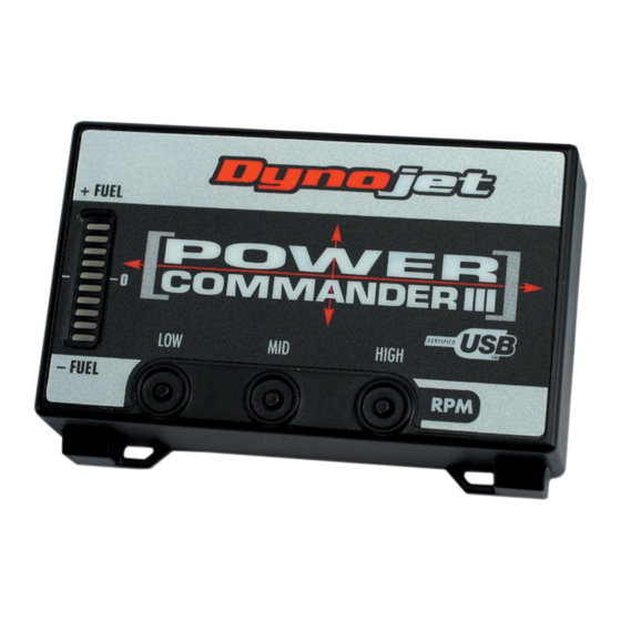 Dynojet Power Commander III USB Installation Manual