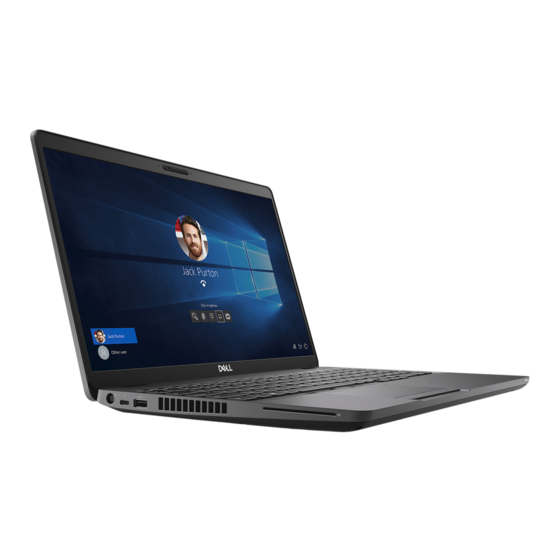 Dell Precision 3541 Setup And Specifications Manual