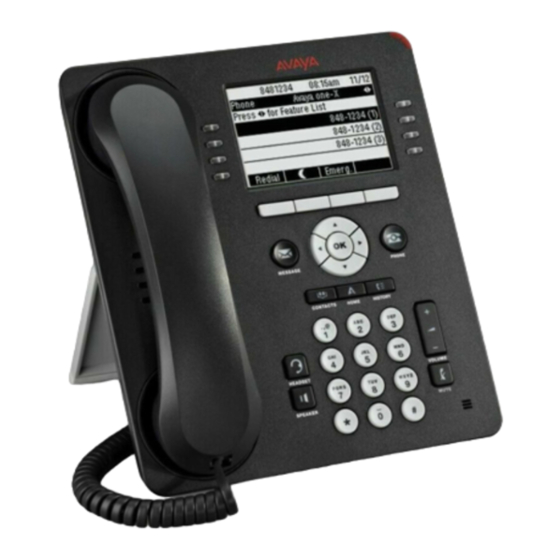 Avaya 9600 Series Installing And Administering
