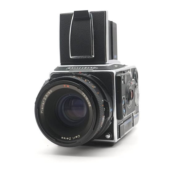 Hasselblad 202FA Lnstruction Manual