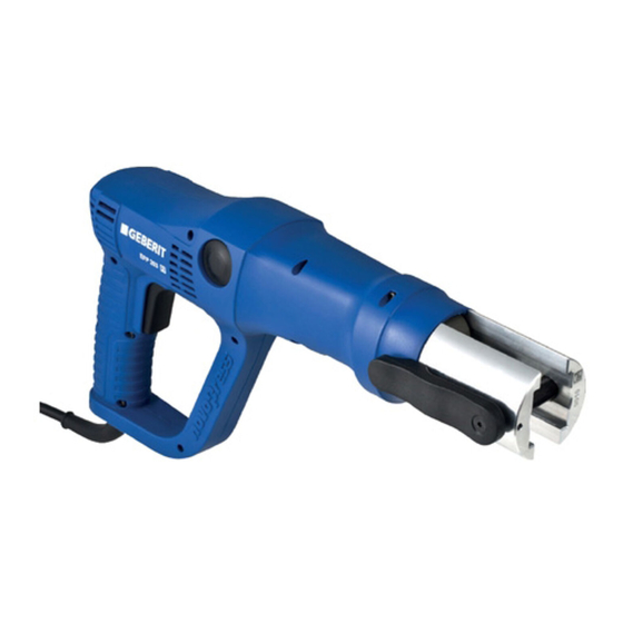 Geberit EFP 203 Operation Manual