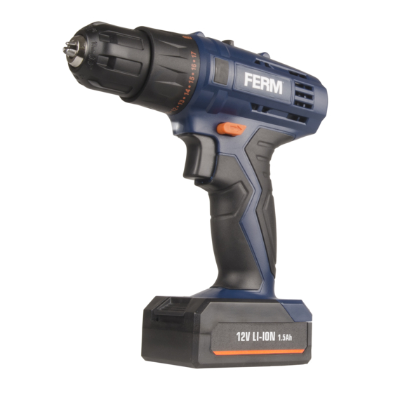 Ferm CDM1118 Original Instructions Manual