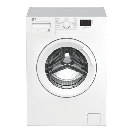 Beko WTB920E1W User Manual