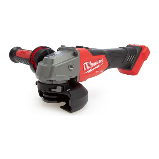 Milwaukee M18 FSAG115X Original Instructions Manual