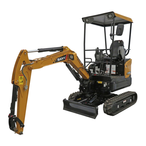 SANY SY16C Operation And Maintenance Manual