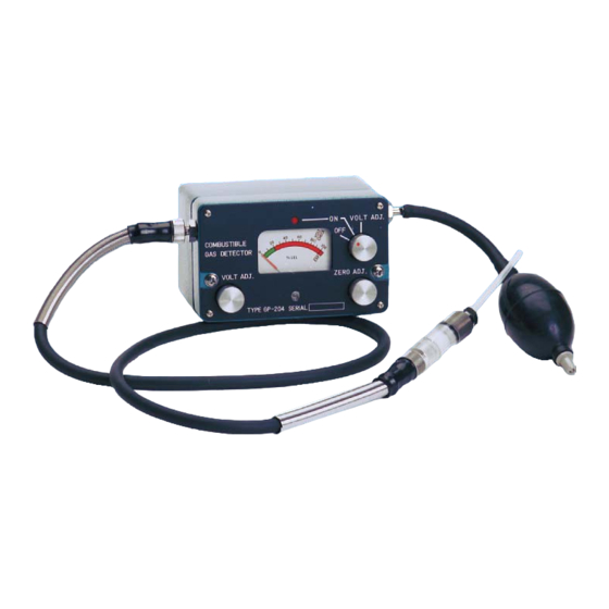 RKI Instruments NP-204 Instruction Manual