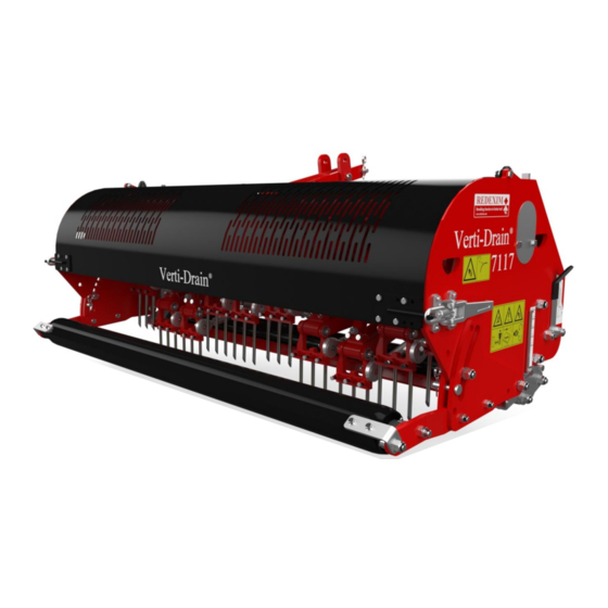 Redexim VERTI-DRAIN 7117 User Manual