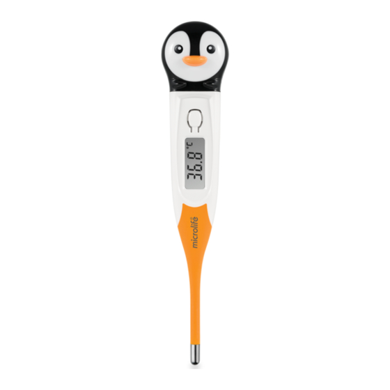 Microlife MT 720 - Thermometer Manual
