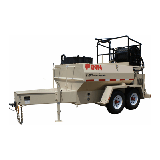 Finn HydroSeeder T90S Operator Instructions And Parts Manual