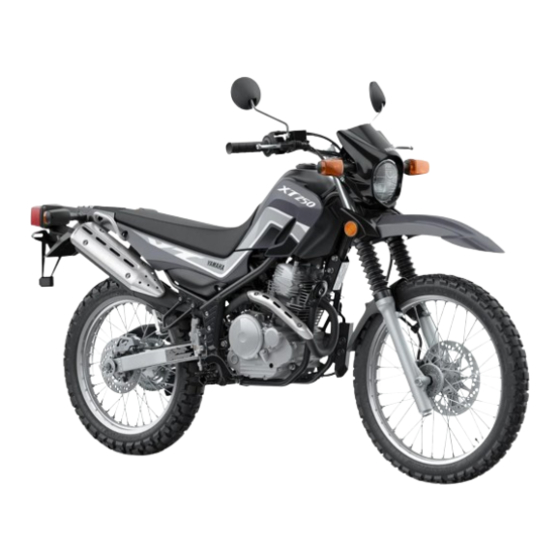 Yamaha XT250 2021 Manuals