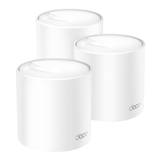 TP-Link Deco X60F User Manual