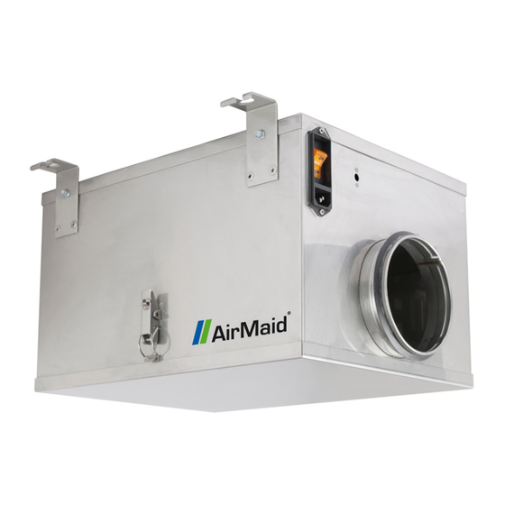 Absolent Air Care AirMaid V Series Installation, Operation And Maintenance Manual