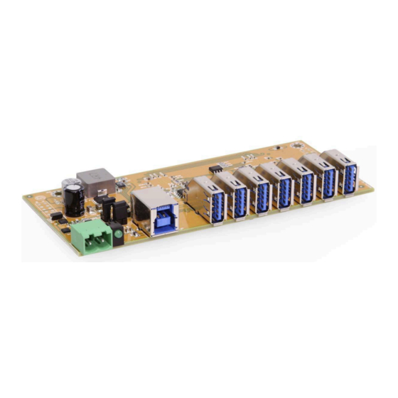 CoolGear USBG-7U3ML-PCBA Installation Manual