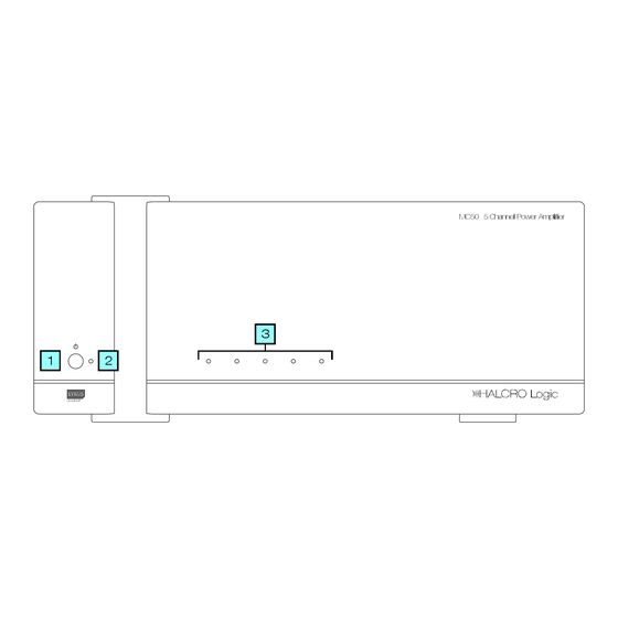 Halcro MC50 Schematic Diagram