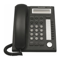 Panasonic KXDT321 - DIGITAL PROPRIETARY TELEPHONE Quick Reference Manual