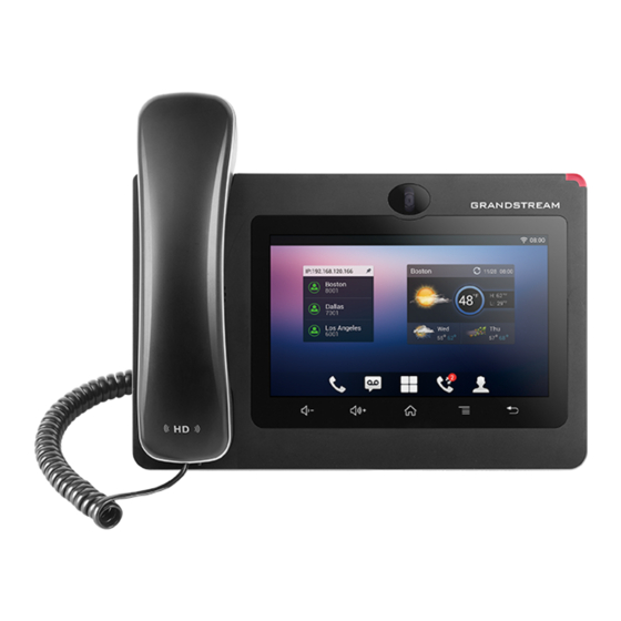 Grandstream Networks GXV3275 Administration Manual