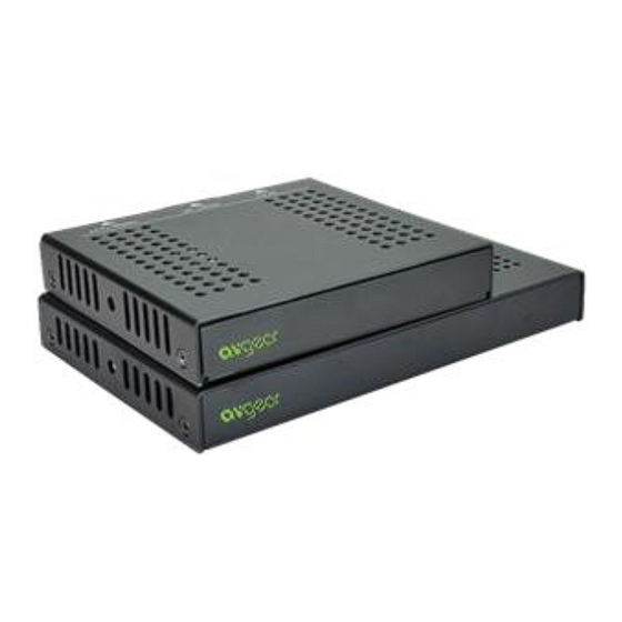 AVGear AVG-HD120 User Manual