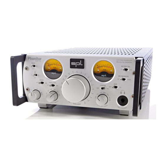 SPL Phonitor 2730 User Manual