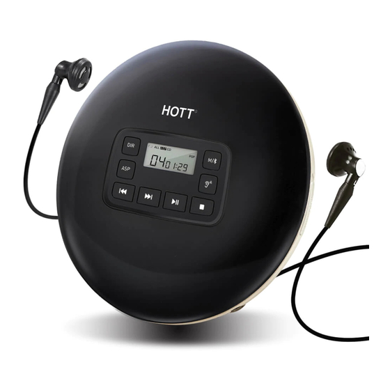 HOTT CD611T USER MANUAL Pdf Download ManualsLib