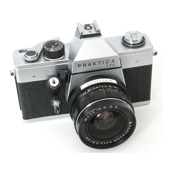 PENTACON PRAKTICA LTL INSTRUCTIONS FOR USE MANUAL Pdf Download