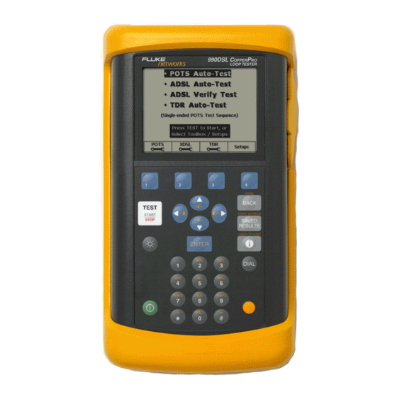 Fluke 990dsl User Manual Pdf Download 